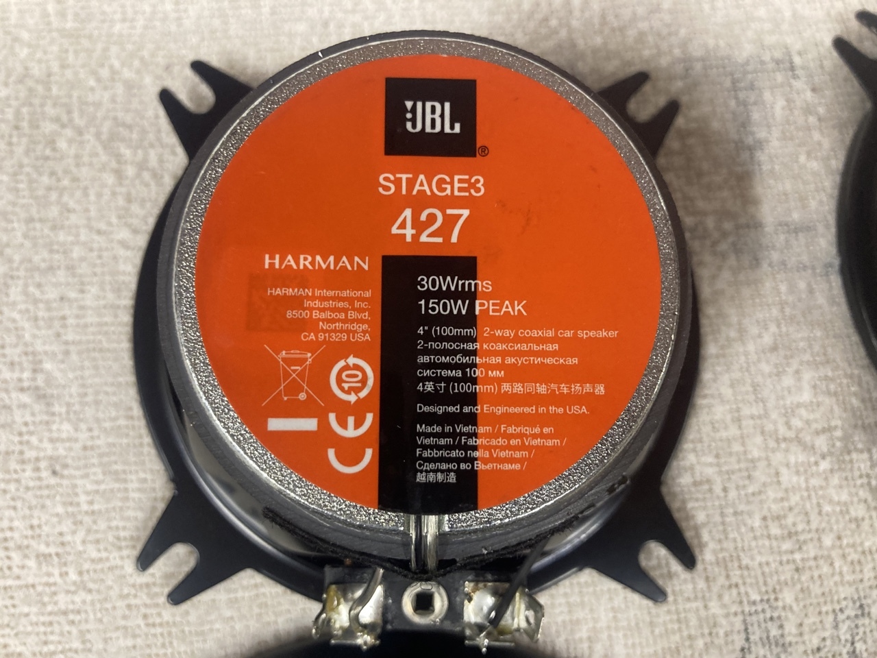 Głośniki samochodowe JBL Stage 3 427 10cm Lublin Kup teraz na