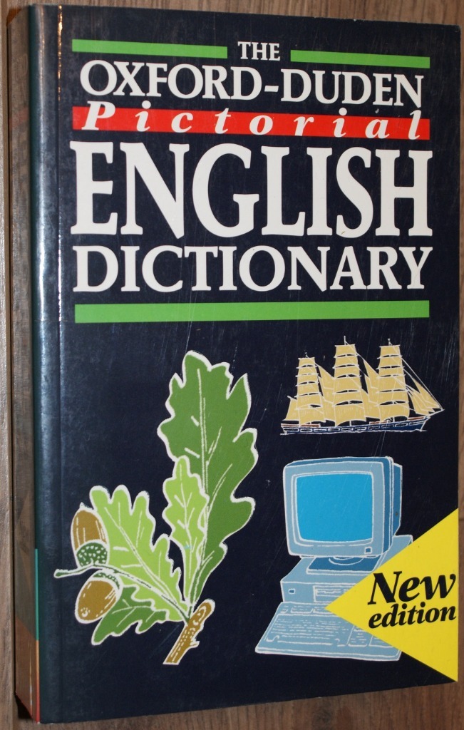 The OxfordDuden Pictorial English Dictionary Nieborowice Kup teraz