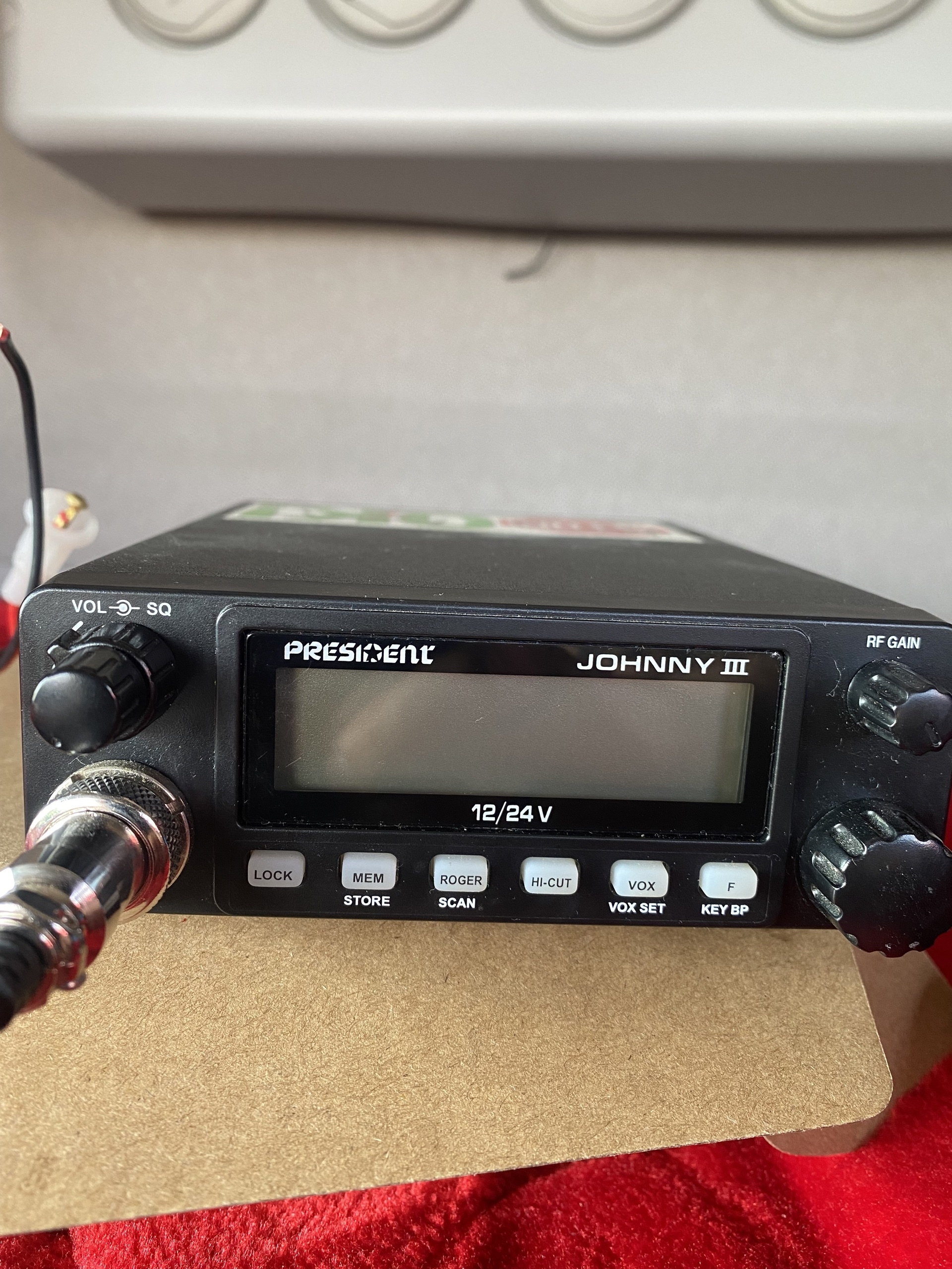 CB radio President Johnny III 3 12V 24V Zamość Licytacja na Allegro