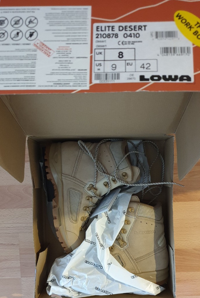 Buty Lowa elite desert rozmiar 42 | Legionowo | Kup teraz na Allegro ...