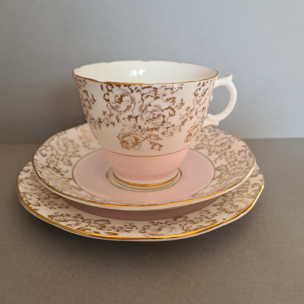 Trio, porcelana BEST BONE CHINA ENGLAND BALFOUR Rzeszów Kup teraz