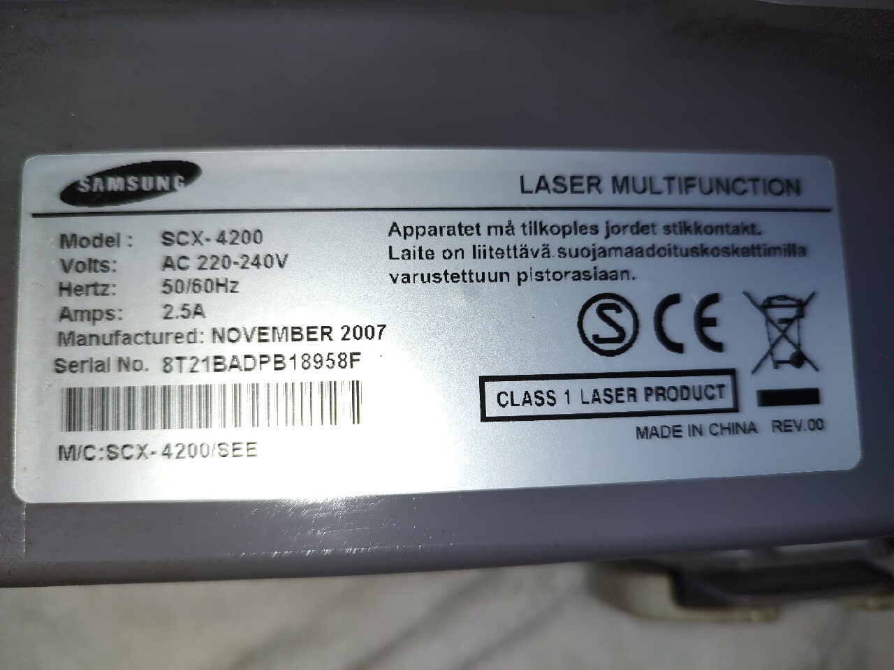 Drukarka skaner Samsung Scx-4200 | Nekla | Kup teraz na Allegro Lokalnie