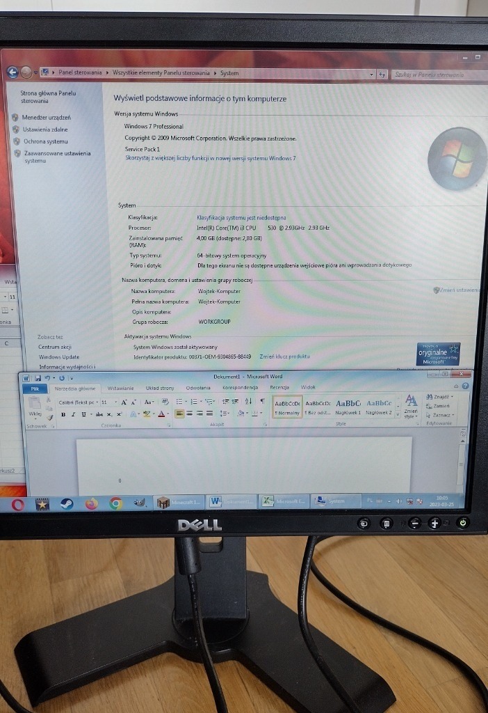 モニター　dell190sb Monitor LCD Dell P190Sb 19 