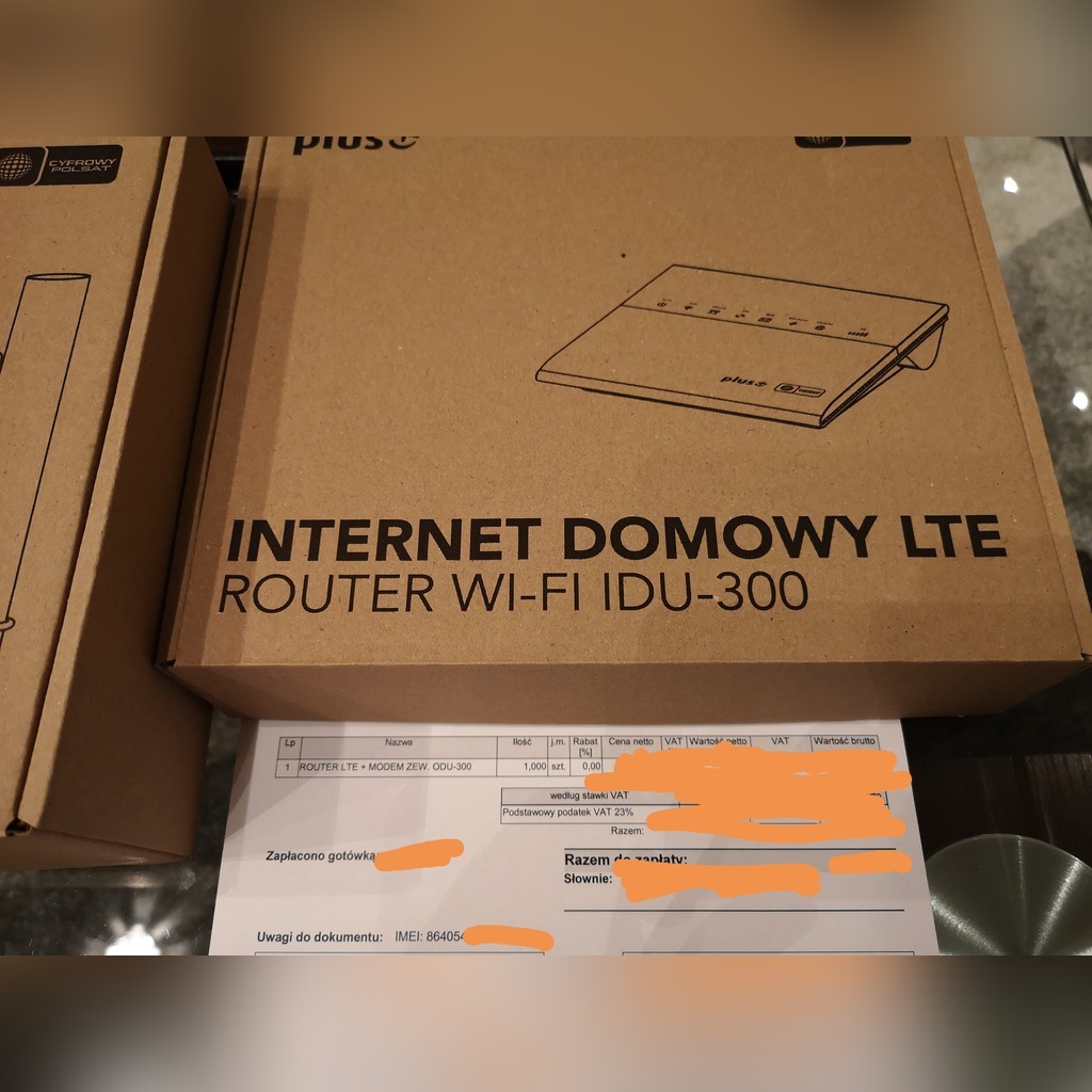 LTE Plus Cyfrowy Polsat ODU300 IDU300 Router Modem Chorzów Kup