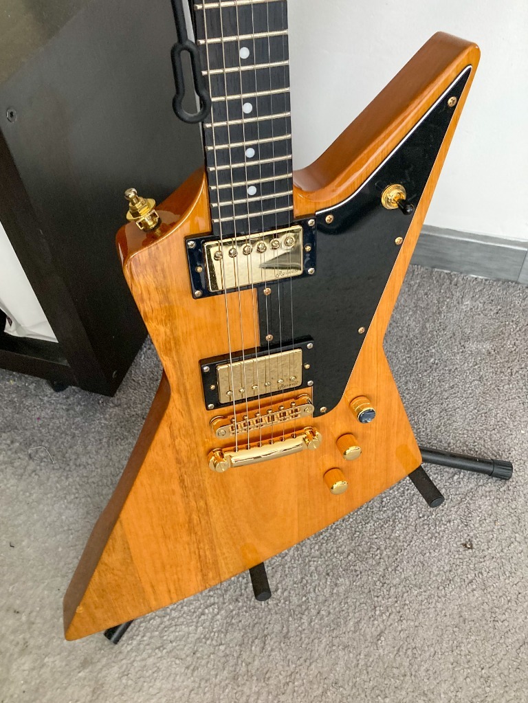 Harley Benton Explorer EX76 Classic GHW AN Warszawa Kup teraz na