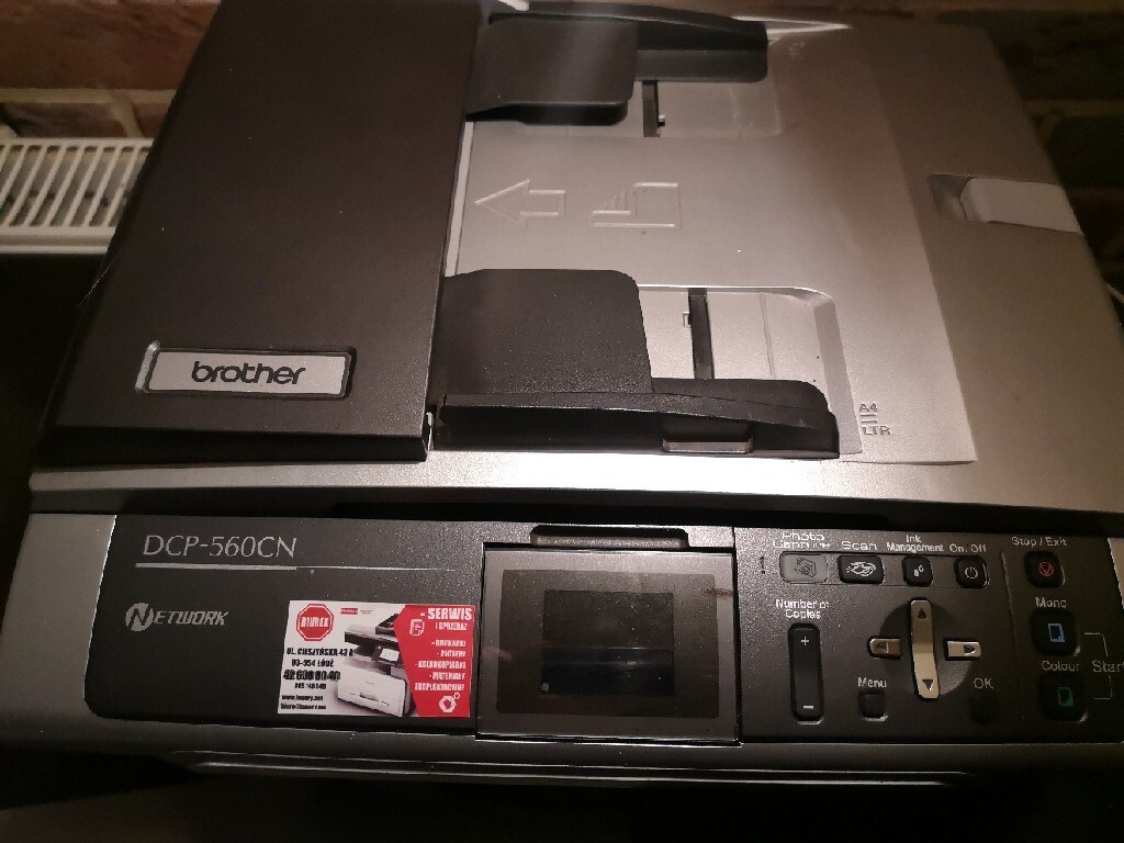 Drukarka Brother DCP-560CN skaner do regeneracji | Łódź | Licytacja na ...