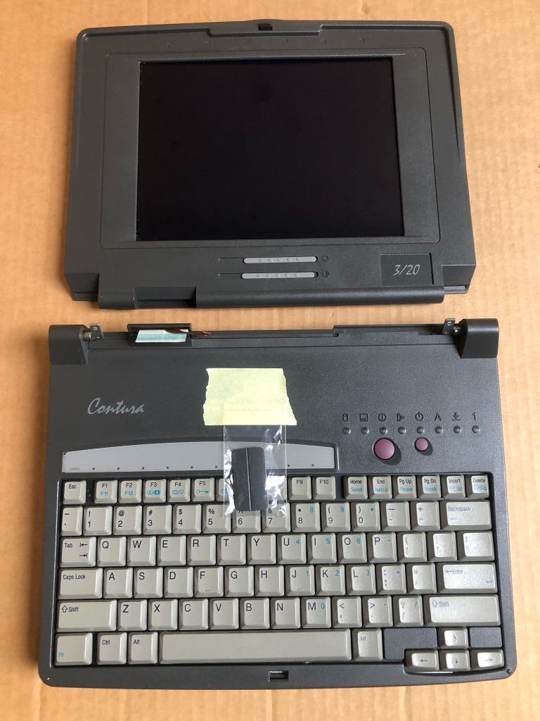ZABYTKOWY Compaq Contura 3 20 2820 mono na części lub odbudowy ...