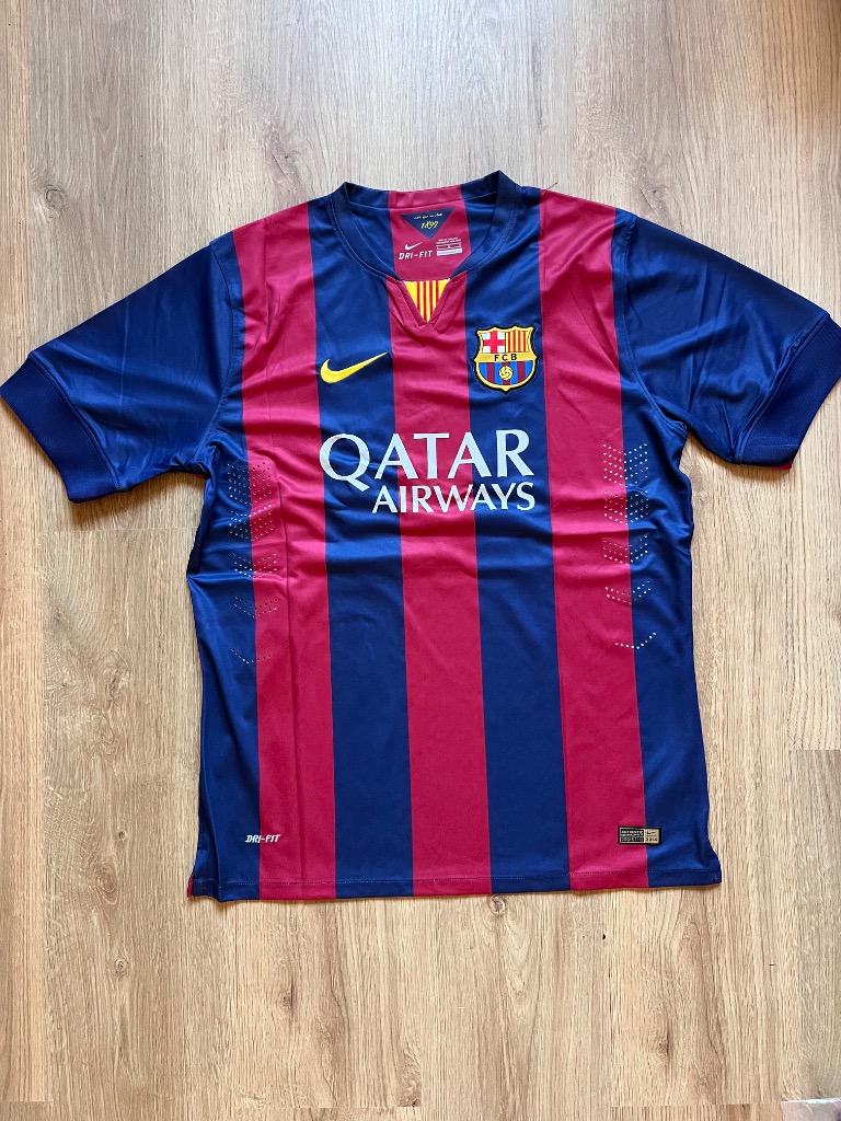 14-15 FCBarcelona NEYMAR JR Tシャツ Koszulka Piłkarska Fc Barcelona Home Retro 14/15 Nike #11
