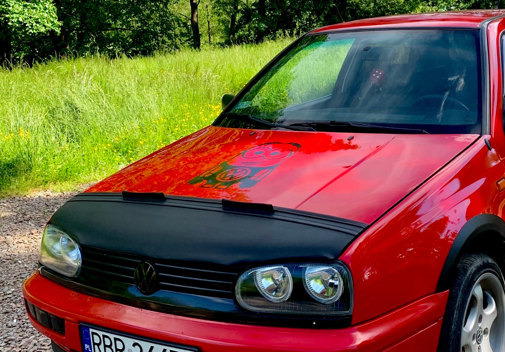 Golf Iii 3 Bra Nakladka Na Maske Tuning Kup Teraz Za 49 00 Zl Blizne Allegro Lokalnie