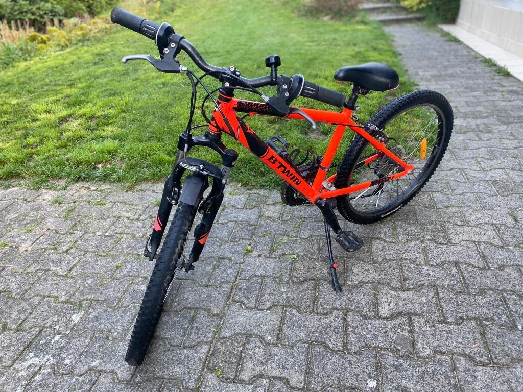 Rower Btwin 24 cale, Czwa Kuźnica Kiedrzyńska Czarny Las