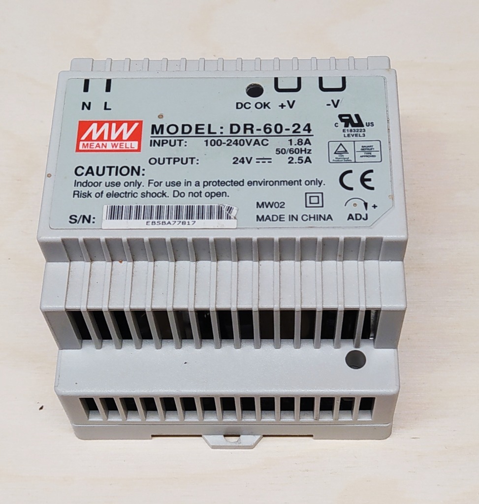 DR-60-24 Zasilacz na szynę 60W 24V 2.5A. | Bolesławiec | Kup teraz na ...