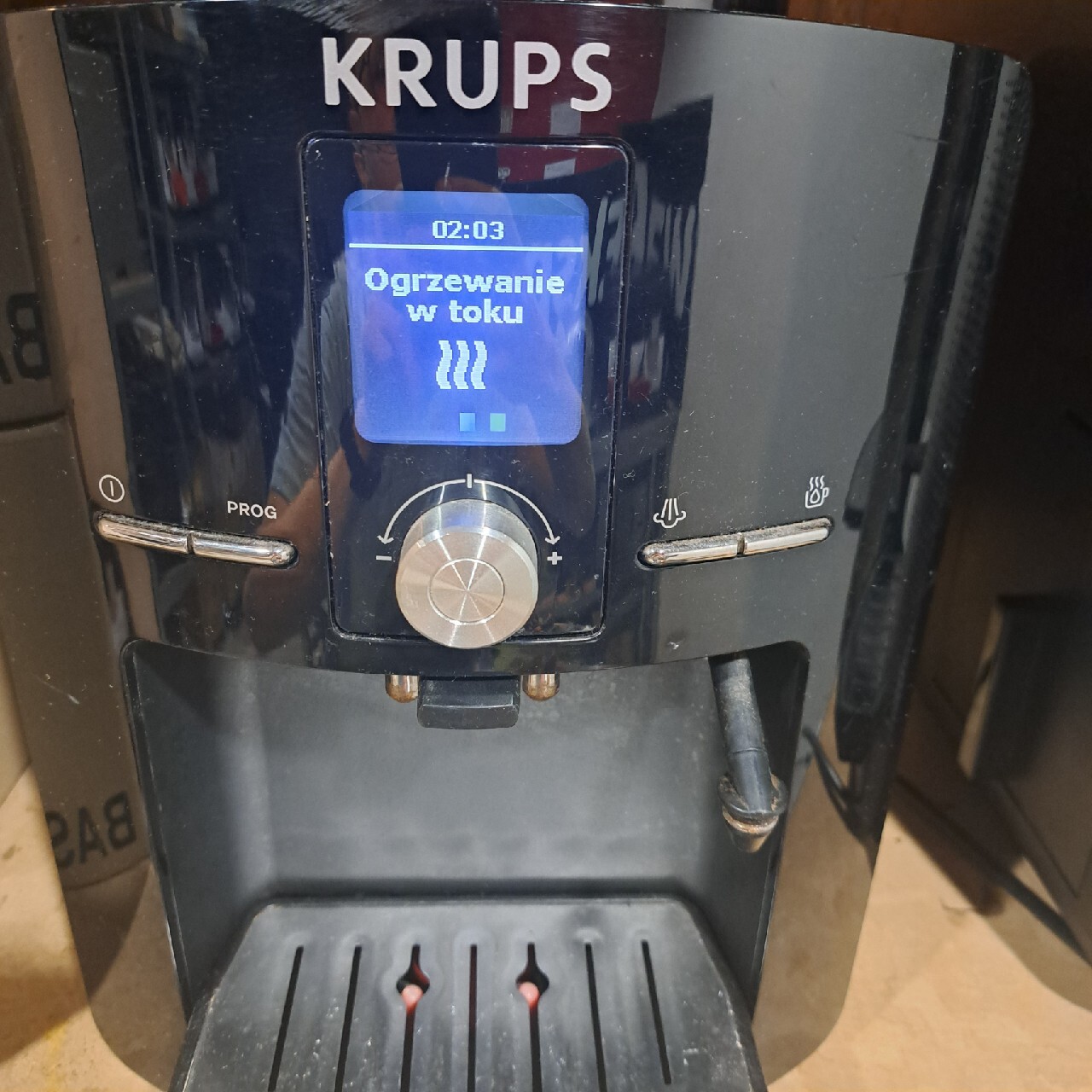 Ekspres do kawy Krups EA8251PN USZKODZONY BCM Bydgoszcz Licytacja