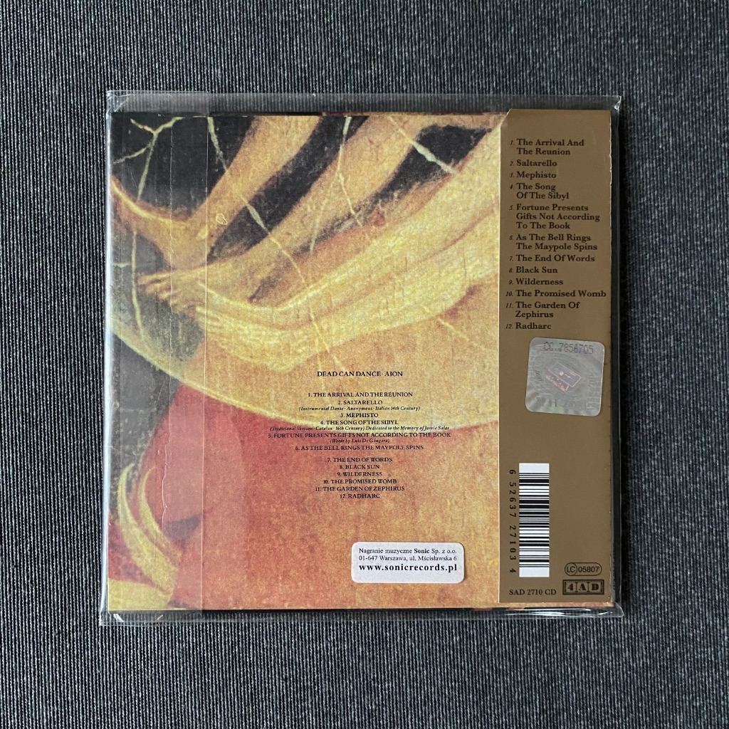 Dead Can Dance - Japan SACD - Aion | Oleśnica | Kup teraz na Allegro ...