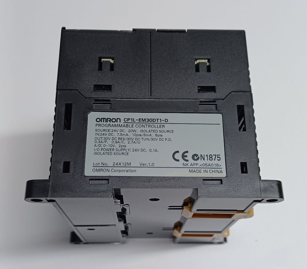 STEROWNIK PLC OMRON CP1L-EM30DT1-D + MODUŁY | Konin | Kup teraz na ...