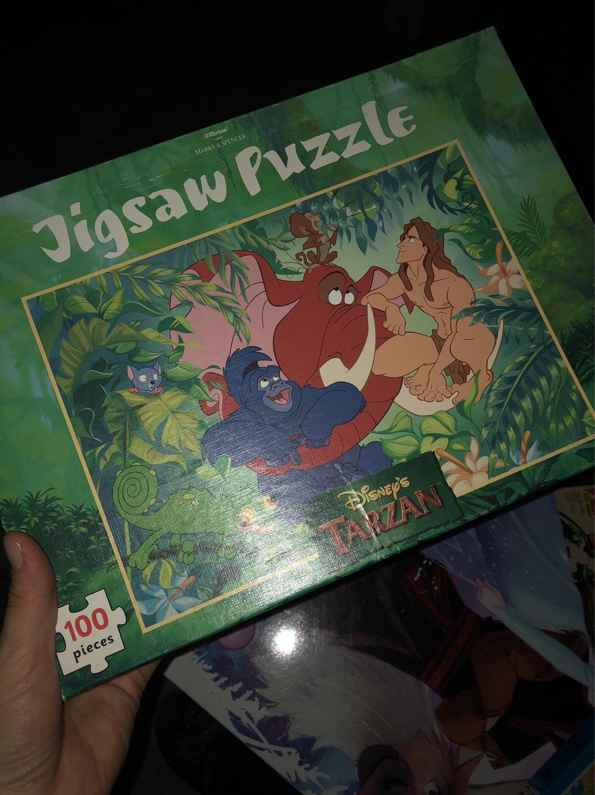Puzzle Disney Tarzan 100 Falcon BielskoBiała Licytacja na Allegro