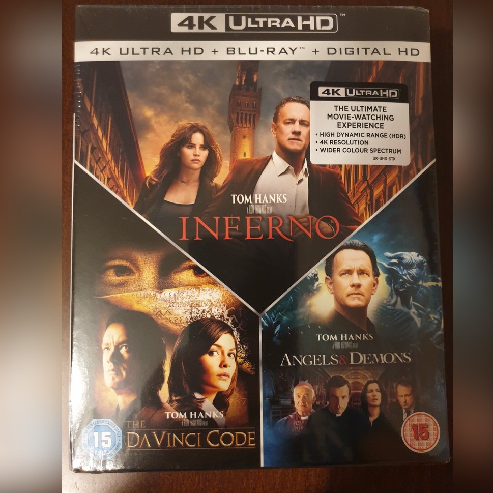 Da Vinci Code/Angels and Demons/Inferno Warszawa Ogłoszenie na