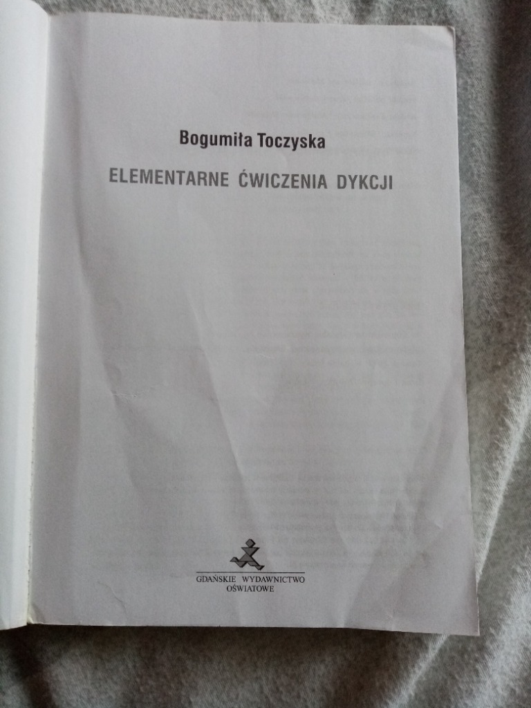 Elementarne ćwiczenia Dykcji Bogumiła Toczyska