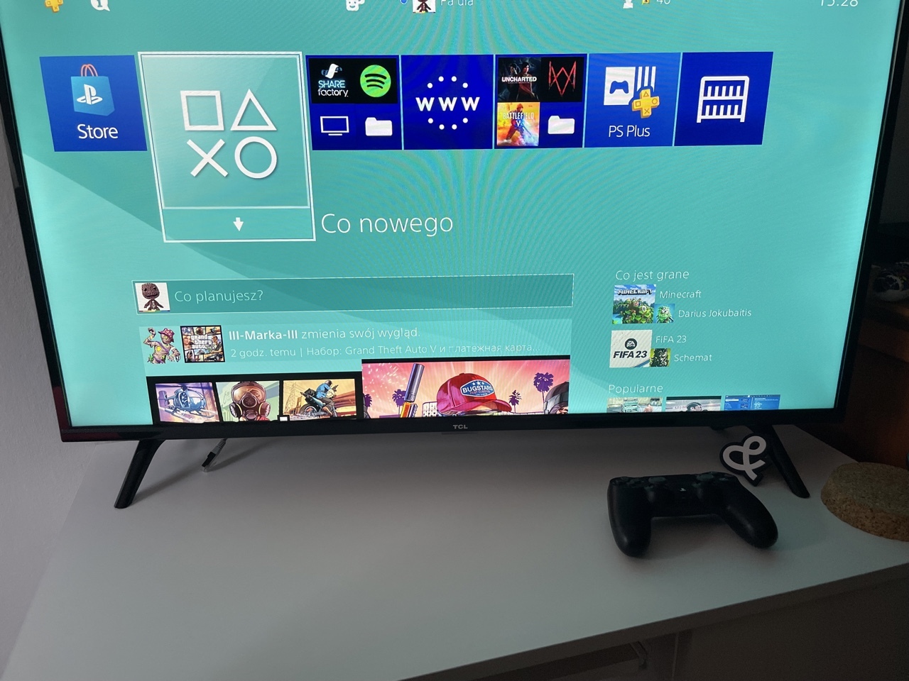 Konsola Sony PlayStation 4 Slim 500 GB Toruń Licytacja na Allegro