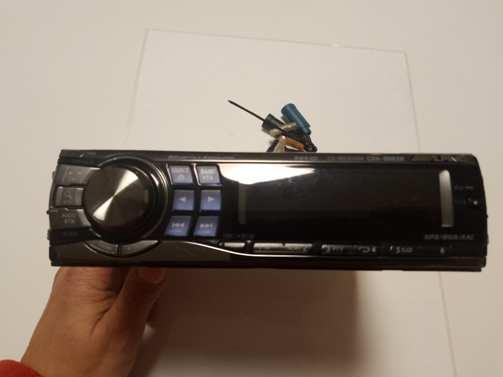 Radio samochodowe Alpine CDA-9883R 1-DIN | Wrocław | Kup teraz na ...