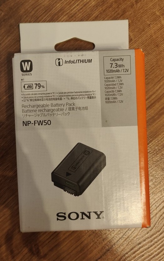 Hama Fotoakumulátor Typ Sony NP-FW50, Li-Ion 7,2 V/750 MAh - Baterka Do