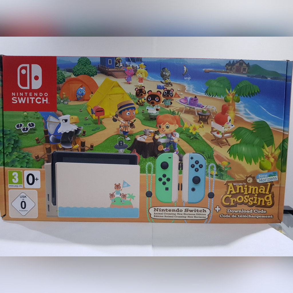 nintendo switch animal crossing cena
