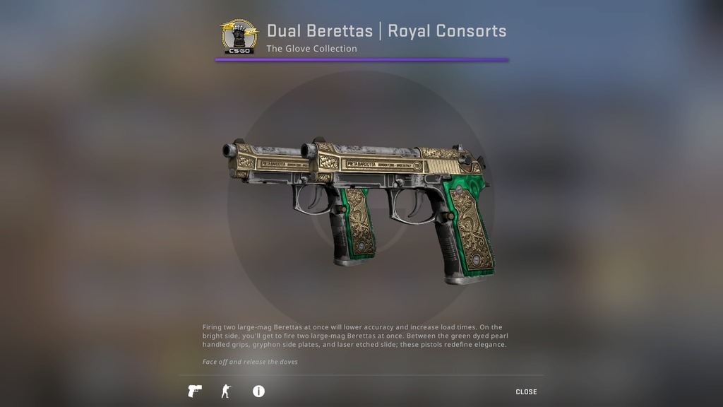 Skin Dwie beretty | Królewska para - CS:GO | Kraków | Kup teraz na Allegro  Lokalnie