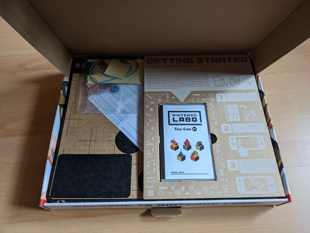 Nintendo Labo Variety Kit nieużywany Nowogrodziec Kup teraz na