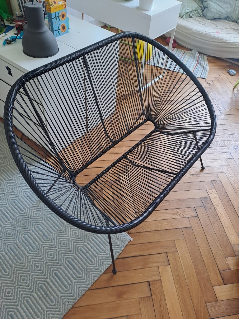 JYSK sofa wypoczynkowa UBBERUP 2 ogrodowa żyłkowa Łódź Ogłoszenie