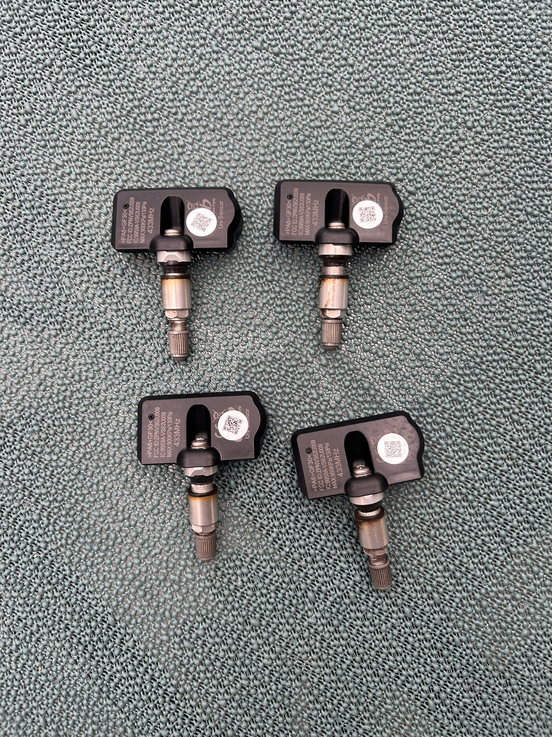 4X ДАТЧИКИ ТИСКУ ШИН NISSAN 433MHZ 407003VU0A 