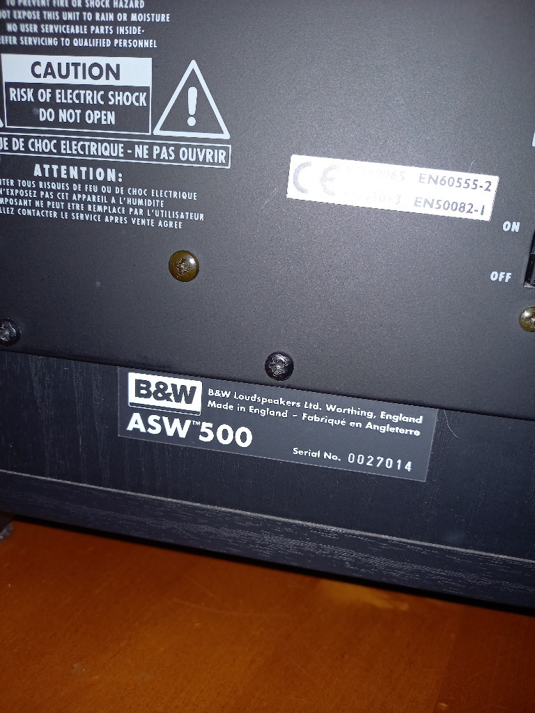 subwoofer B&W ASW 500 Warszawa Kup teraz na Allegro Lokalnie