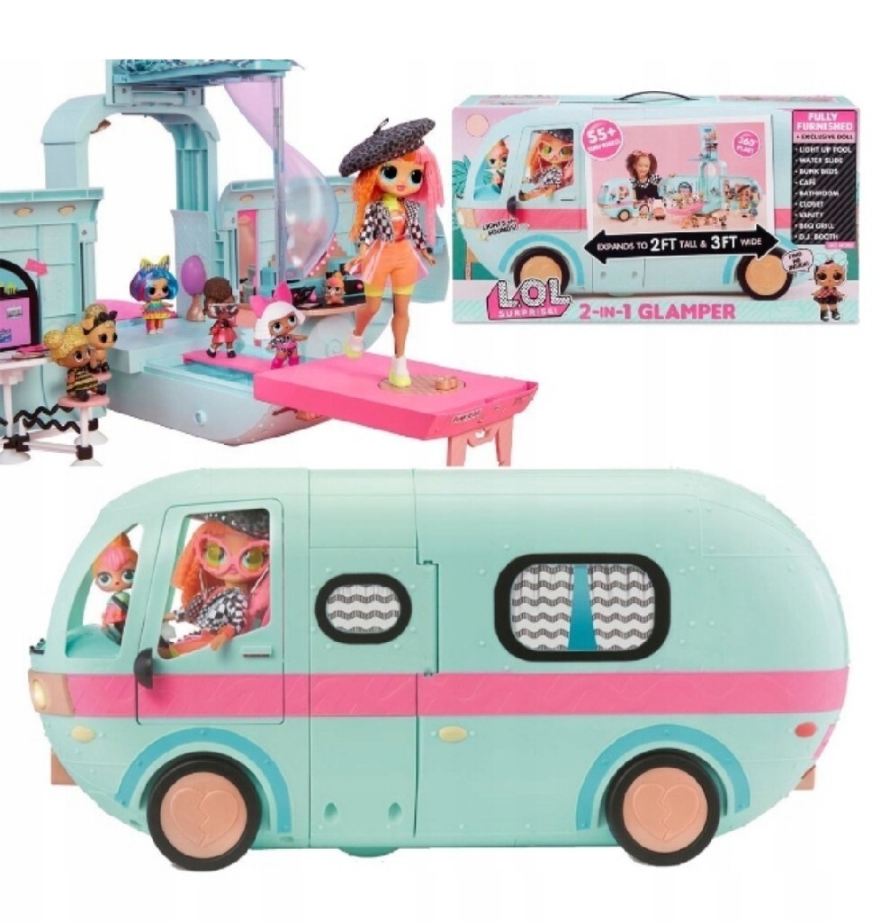 игрушечный дом автобус. Lol surprise omg glamper автобус. Surprise 559771 автобус с куклой. L. автомобиль barbie dream camper.
