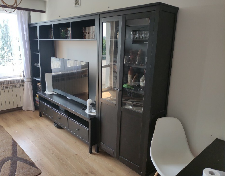 Zestaw RTV Ikea Hemnes Warszawa Kup teraz na Allegro Lokalnie