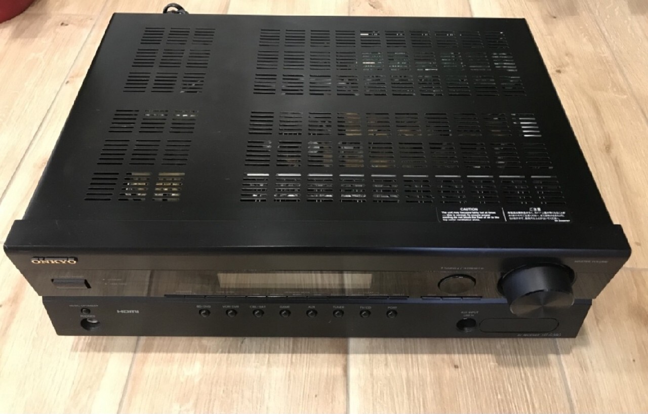 Amplituner ONKYO HTR380 5 1 z pilotem Dobrzejów Kup teraz na