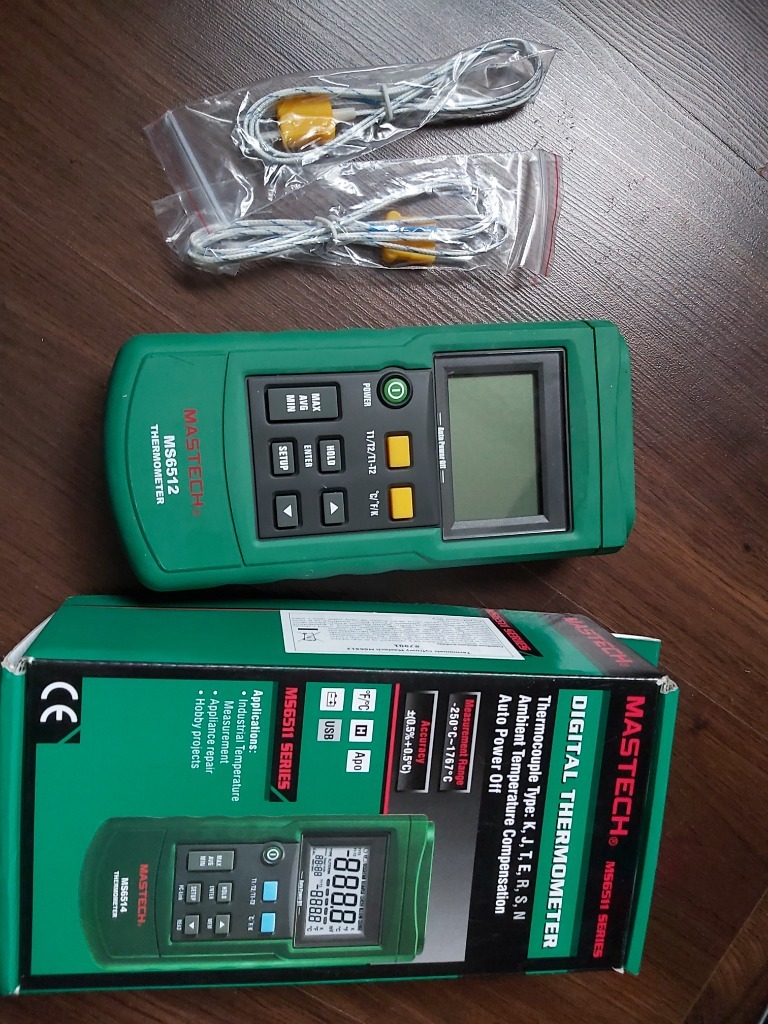Termometr Mastech MS 6512 nieużywany | Stalowa Wola | Kup teraz na ...