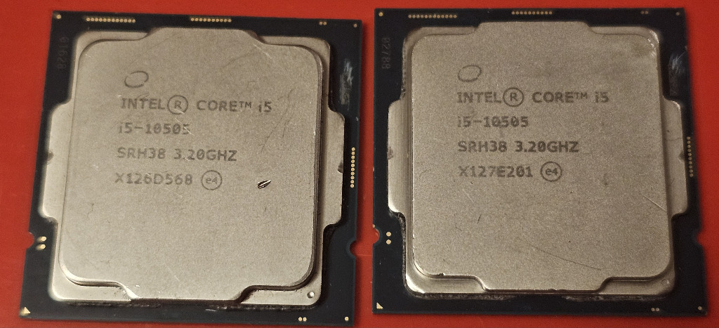 CPU Cpu i5 10505 Intel Core i5-10505 CPU 3.20GHz