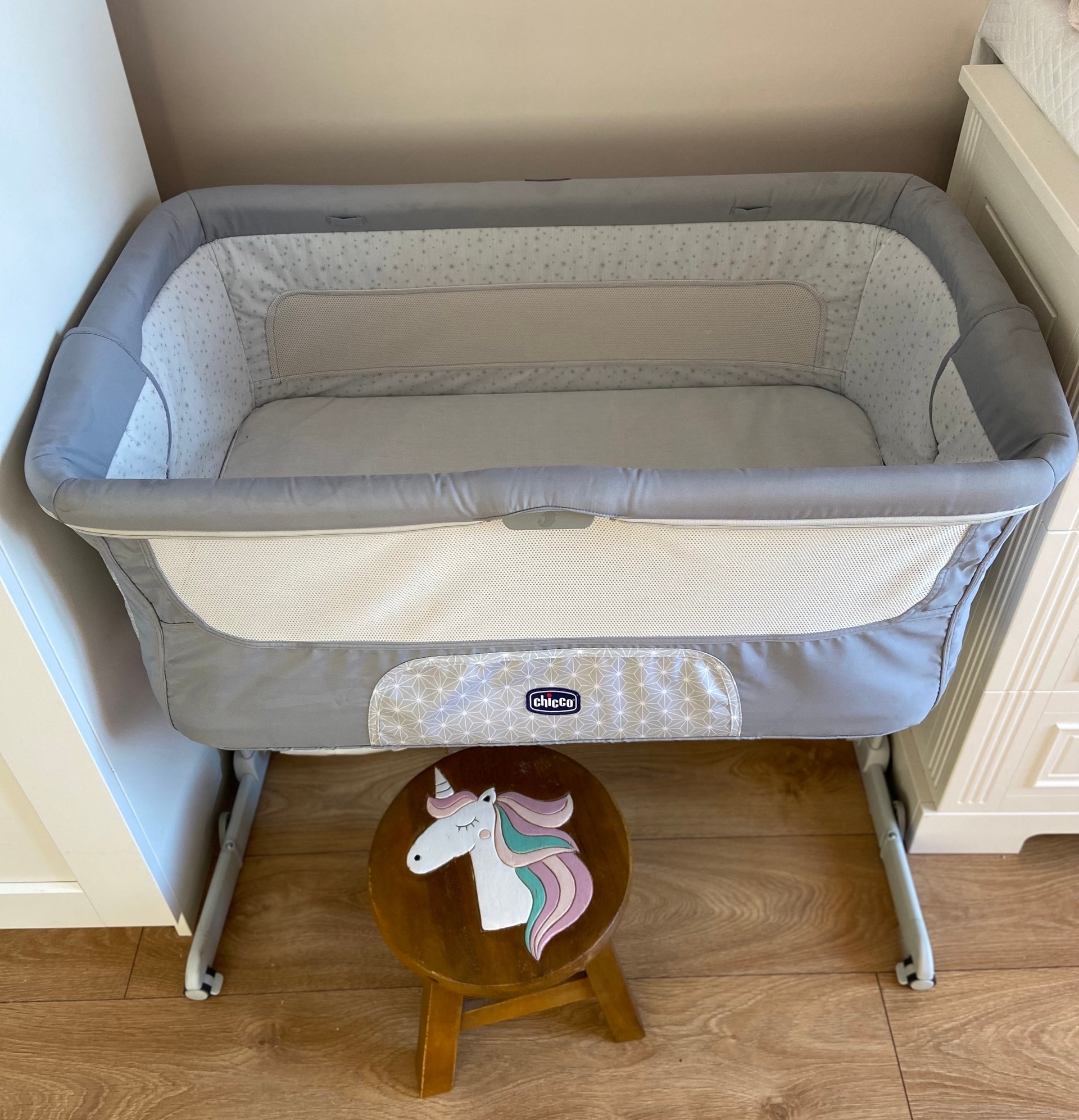 Chicco Next2me Dream Luna Łóżko dostawne Świdnica Kup teraz na Allegro Lokalnie