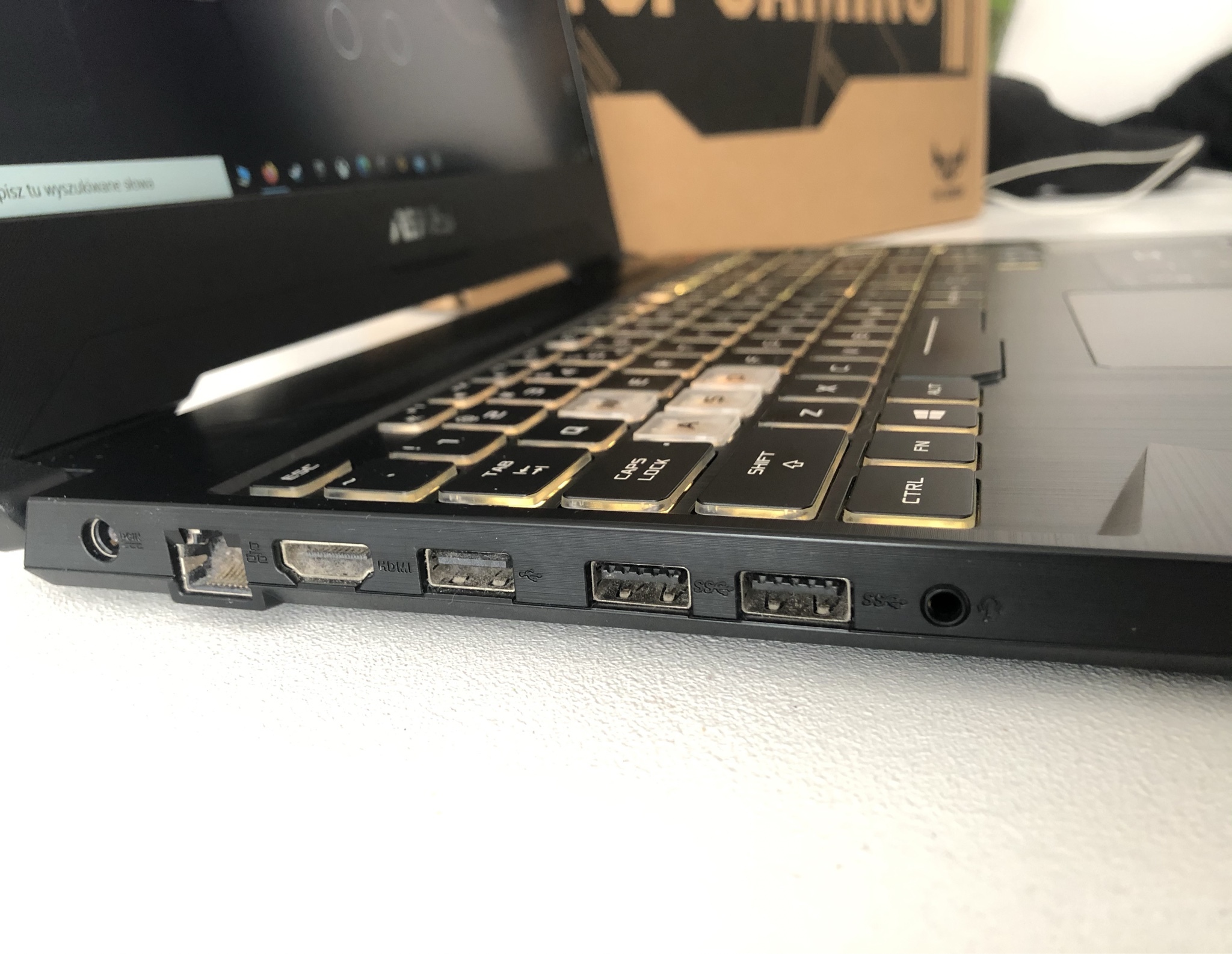 Laptop Asus fx 505 dt | Rzeszów | Ogłoszenie na Allegro Lokalnie
