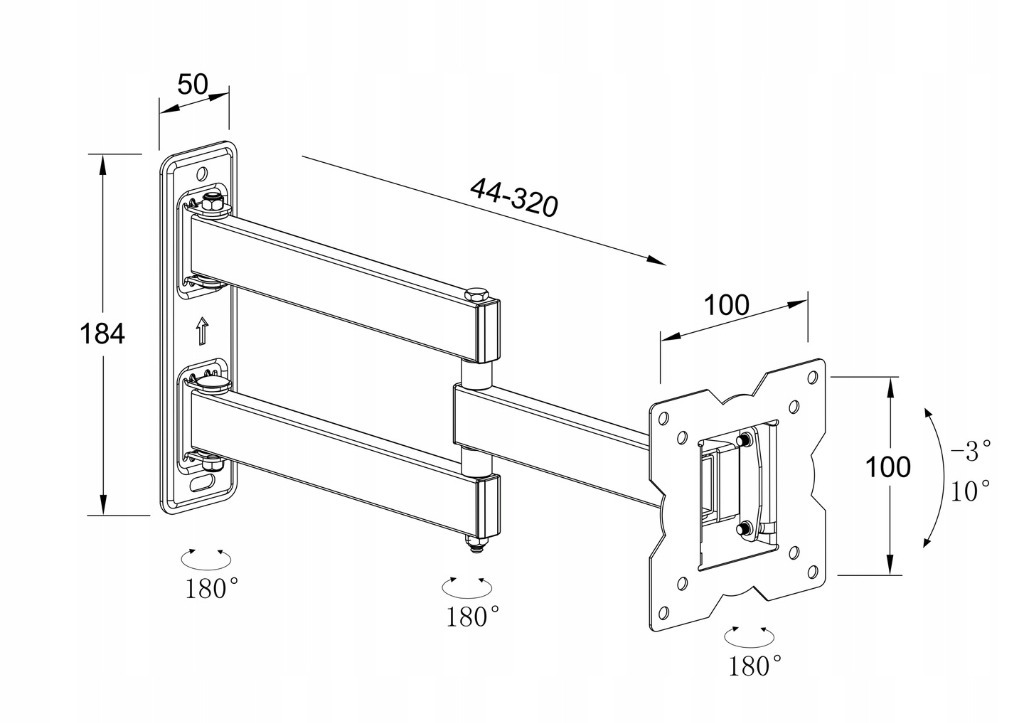 Uchwyt na telewizor Athletic Uni Arm Mini Bydgoszcz Kup teraz na
