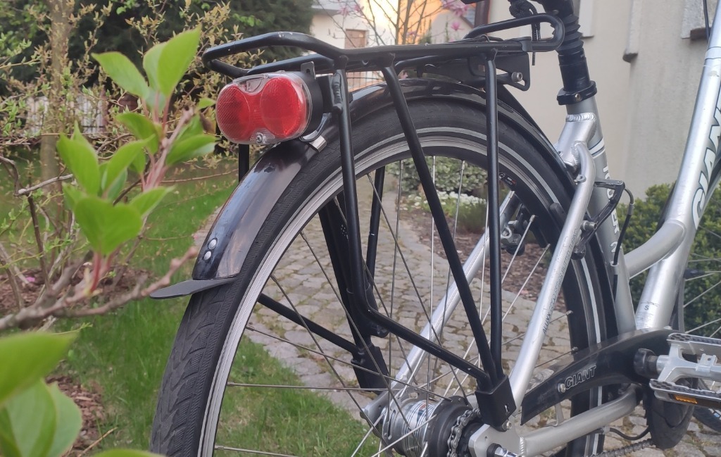 Rower miejski GIANT Tourer 2.0 damski + koszyk Wrocław Licytacja na