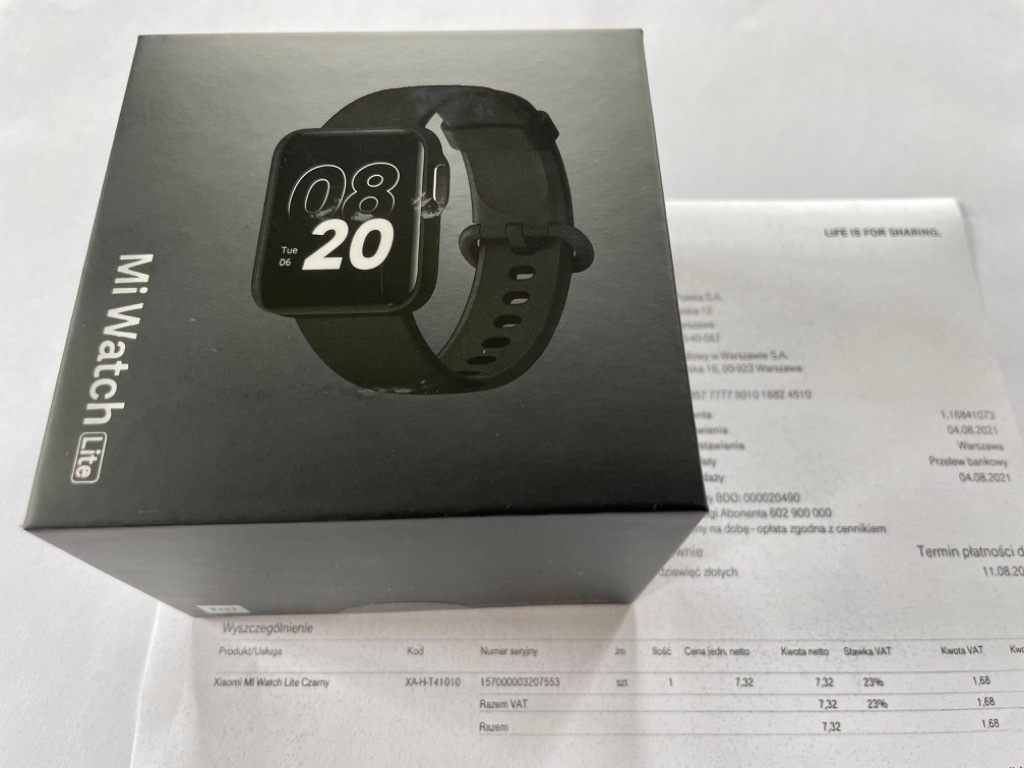 Xiaomi Mi Watch Lite REDMI WT02 nowy gwarancja | Rokicina | Kup teraz ...