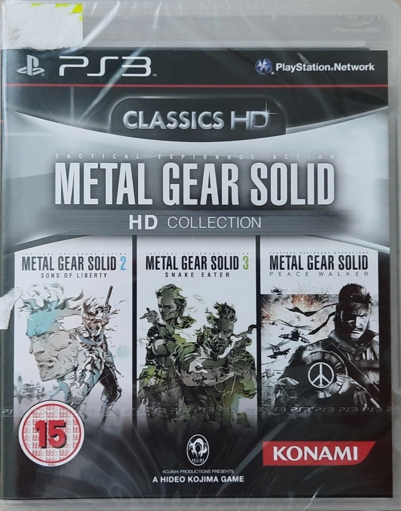 MGS Metal Gear Solid HD Collection PS3 NOWA Warszawa Kup teraz na