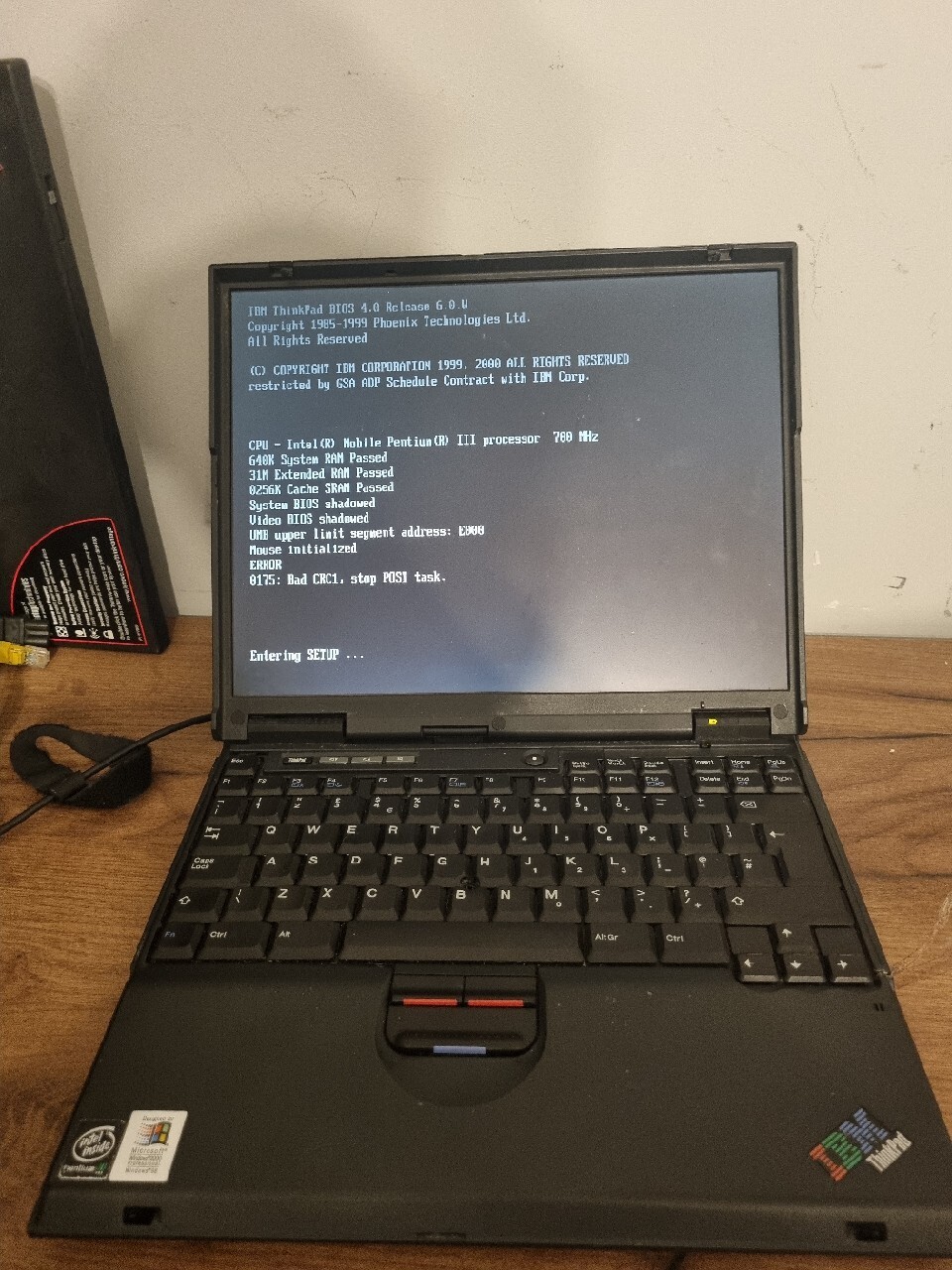 IBM ThinkPad T20 Pentium III 700MHz Szczecin Kup teraz na Allegro