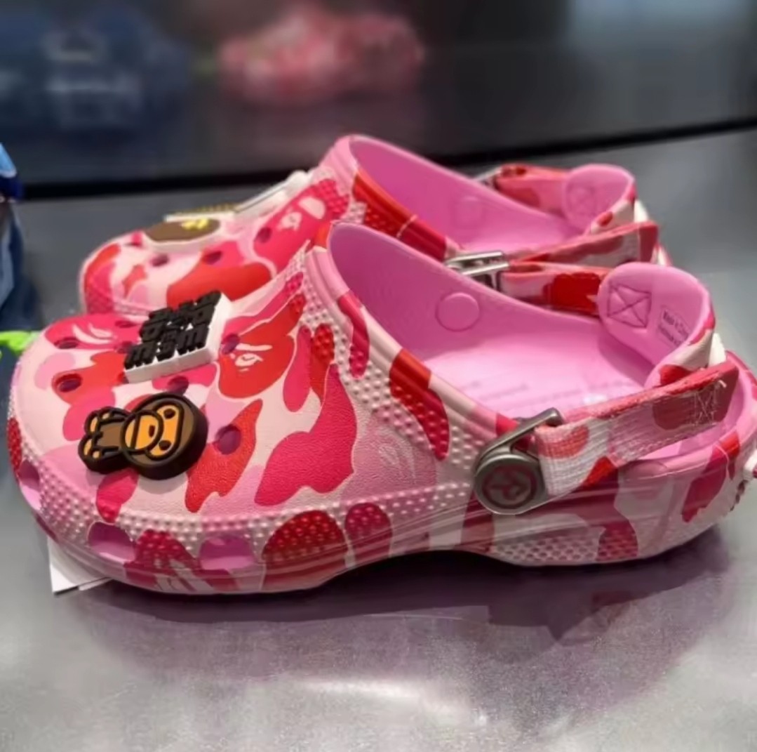 Crocs Klapki Bape A Bathing Ape Pink | Długołęka | Kup teraz