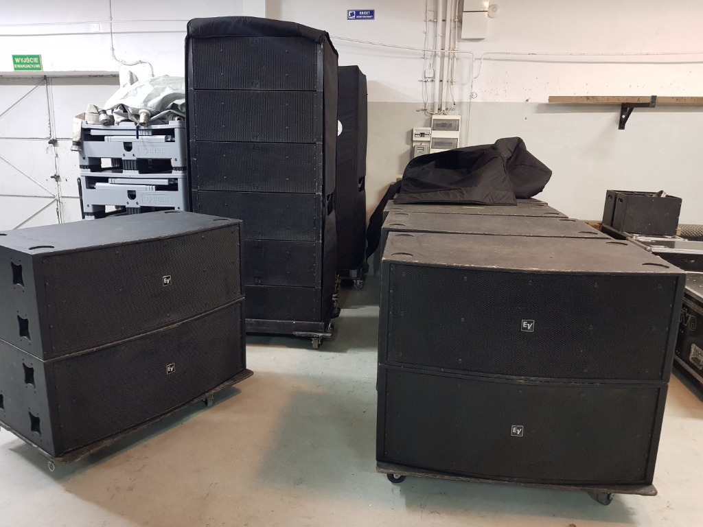 Electro Voice XLC 127DVX + XSub Line Array set M Piła Ogłoszenie