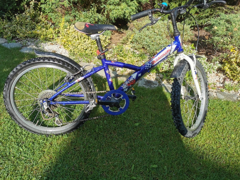 Rower decathlon 20 cali dziecięcy Dobrzykowice Licytacja na Allegro Lokalnie