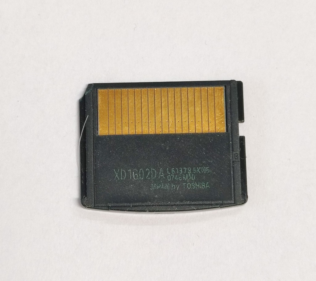 KARTA PAMIĘCI Toshiba xD Picture Card 1GB oryginał Łódź Ogłoszenie