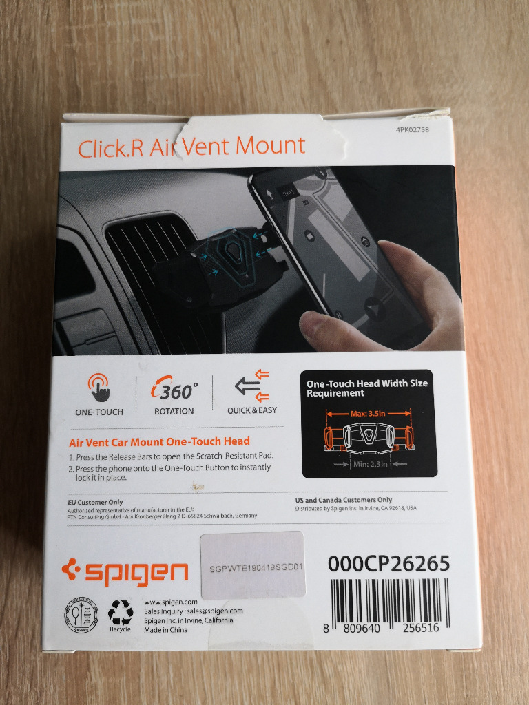 SPIGEN Click.R Air Vent Mount UCHWYT NA KRATKĘ Kielce Kup teraz na