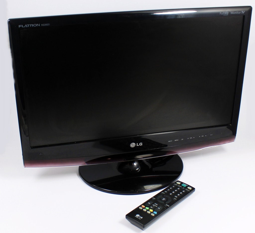 TV / Monitor LG Flatron M2262D + Pilot Wrocław Ogłoszenie na