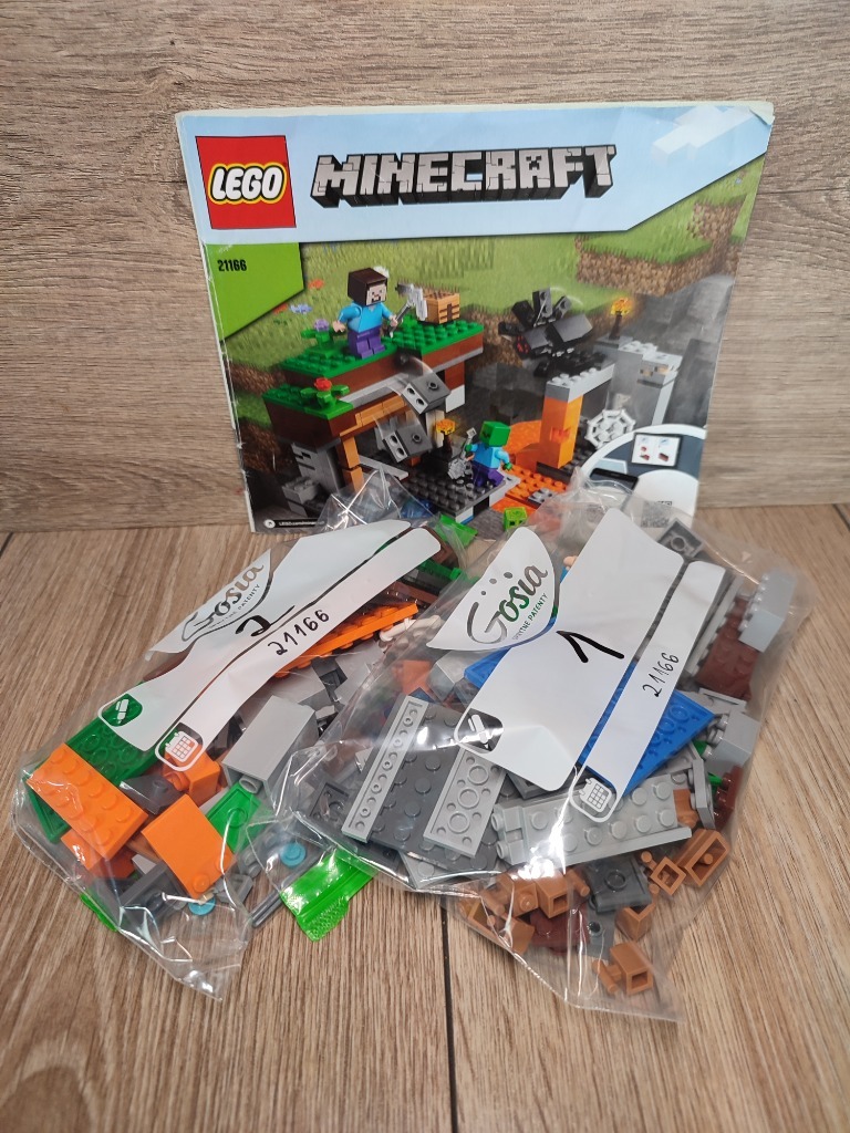 LEGO Minecraft 21166 „Opuszczona” kopalnia | Wrocław | Kup teraz na ...