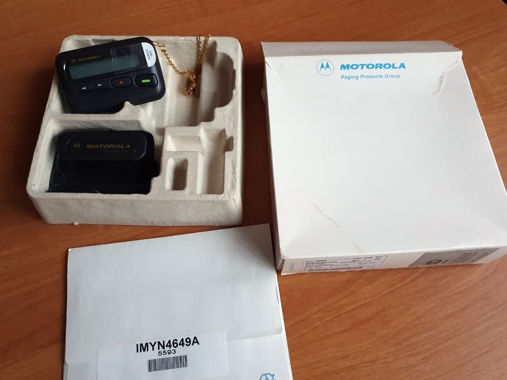 Pager POCSAG Motorola LX2 Scriptor Opalenica Kup teraz na Allegro